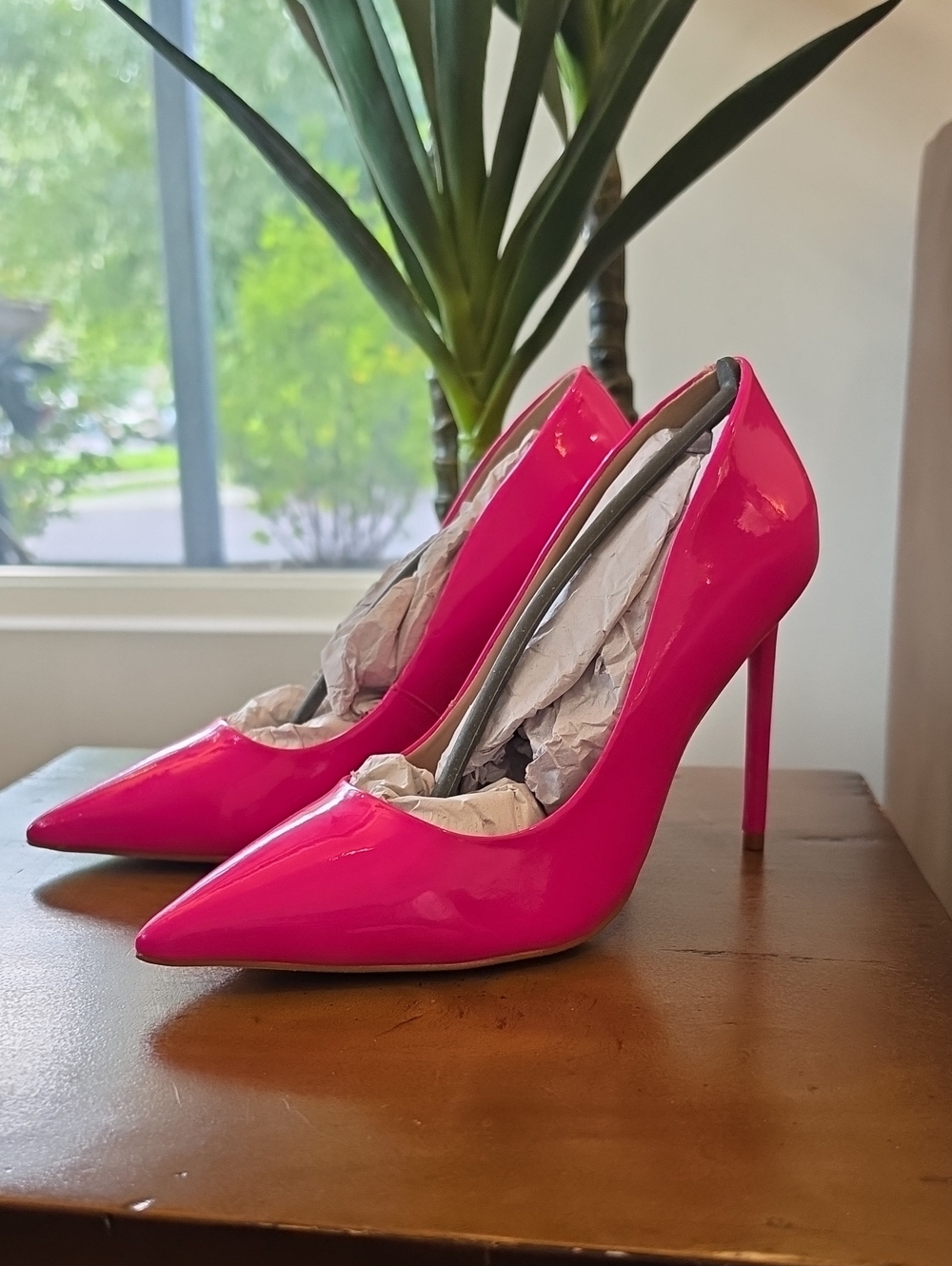 Steve Madden Vala Pink Pointed-Toe Heels US 8
